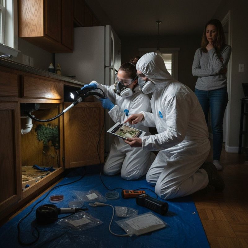 Local Mold Inspection pros at work